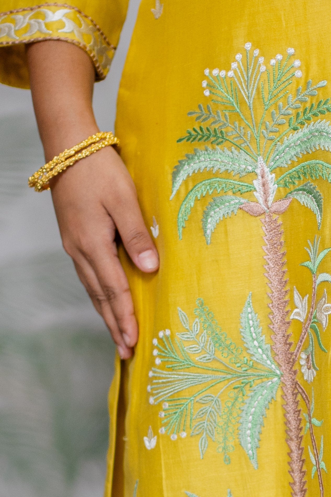 Cosmic Reef Bangle Gold