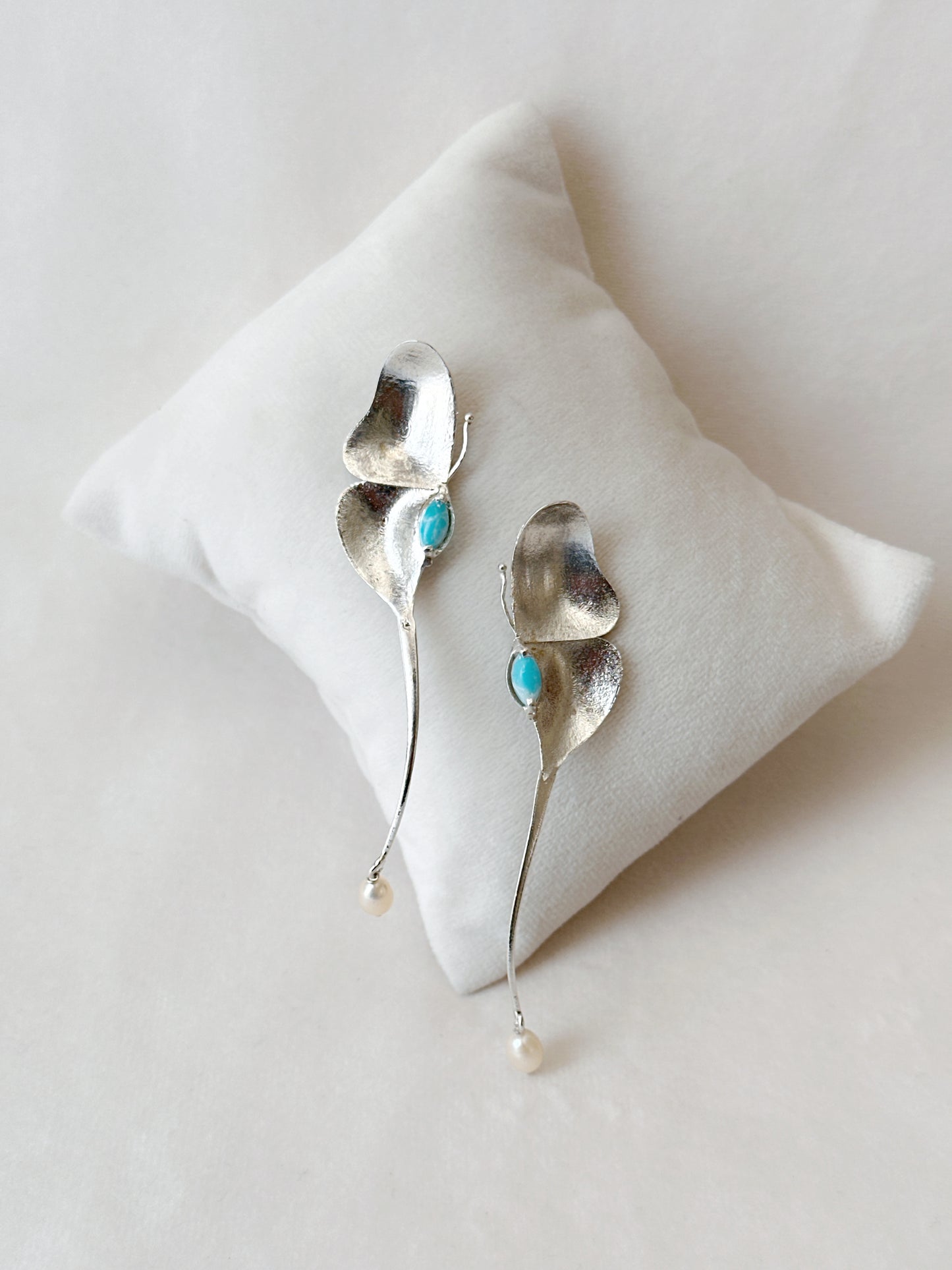 Wings of Spring butterfly stone danglers