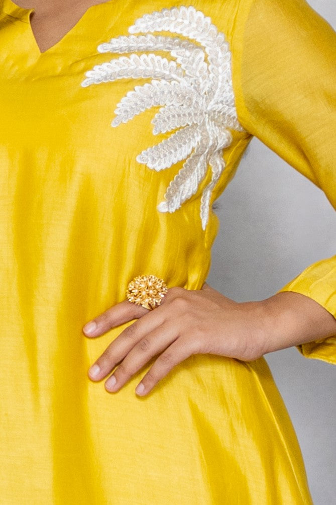Sunshine Pearl Ring - Gold