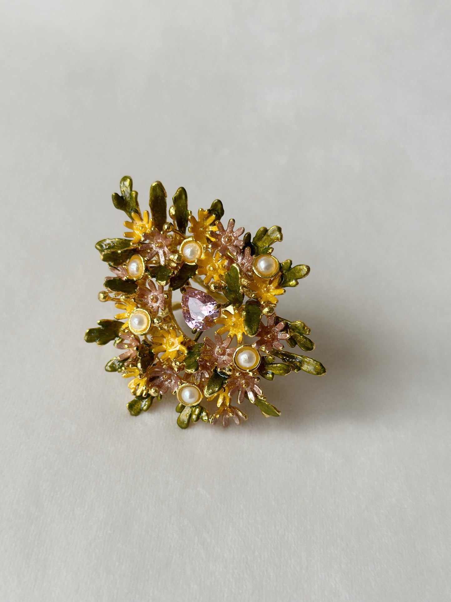 Enchanted Glade Ring - Pastel Garden