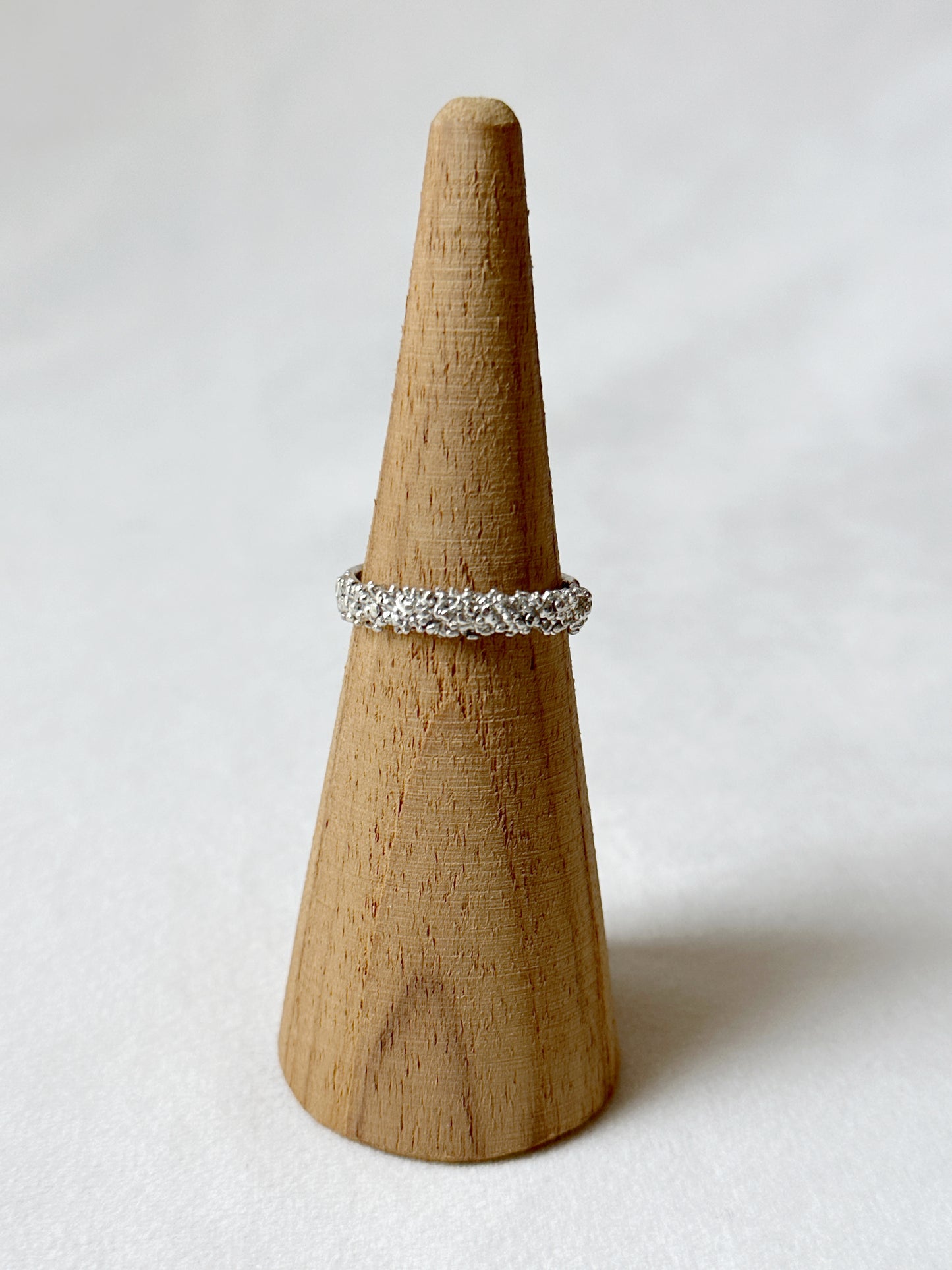 Reef Stacker Ring for Him - Silver