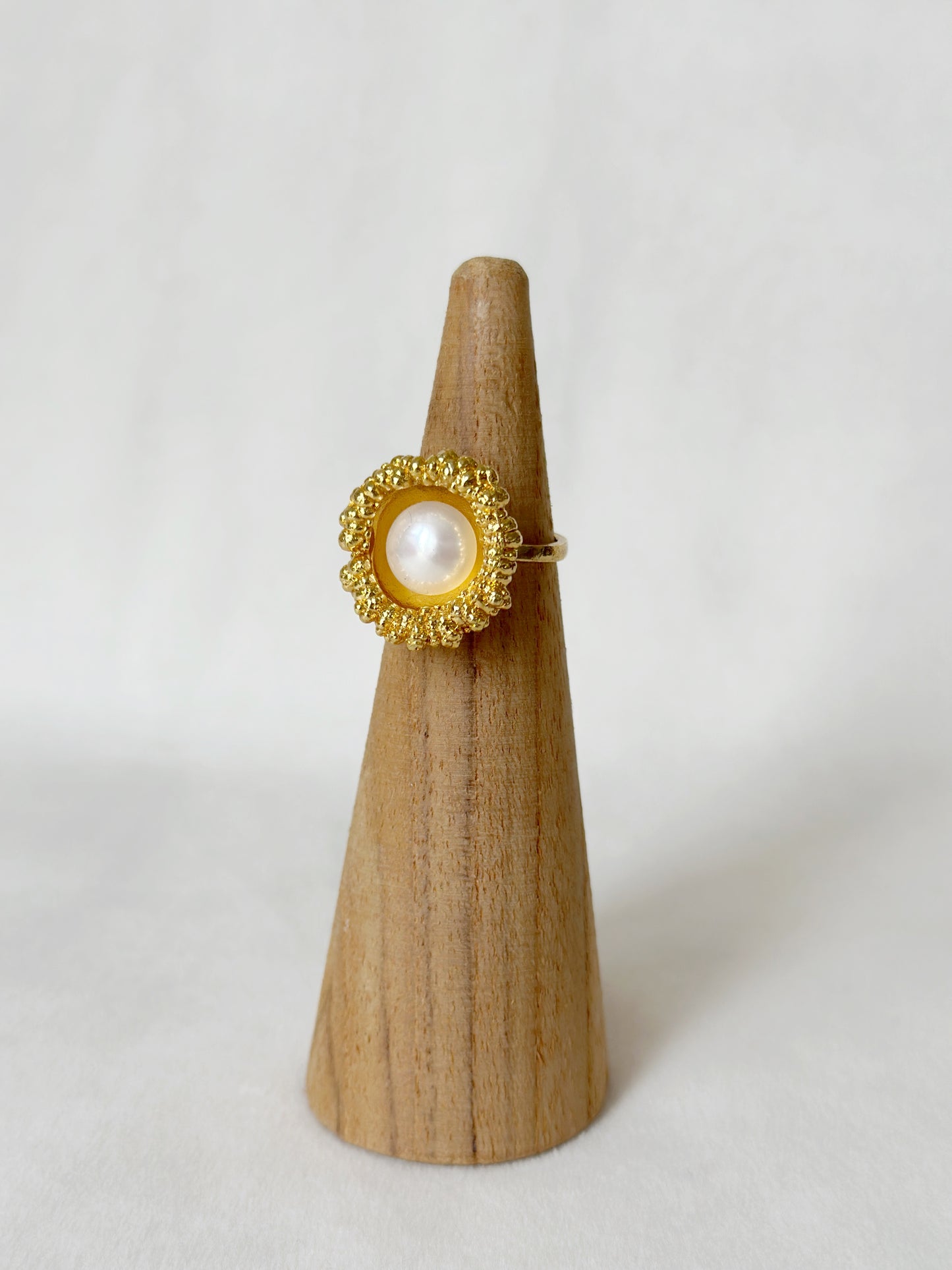 Reef Pearl Ring Gold