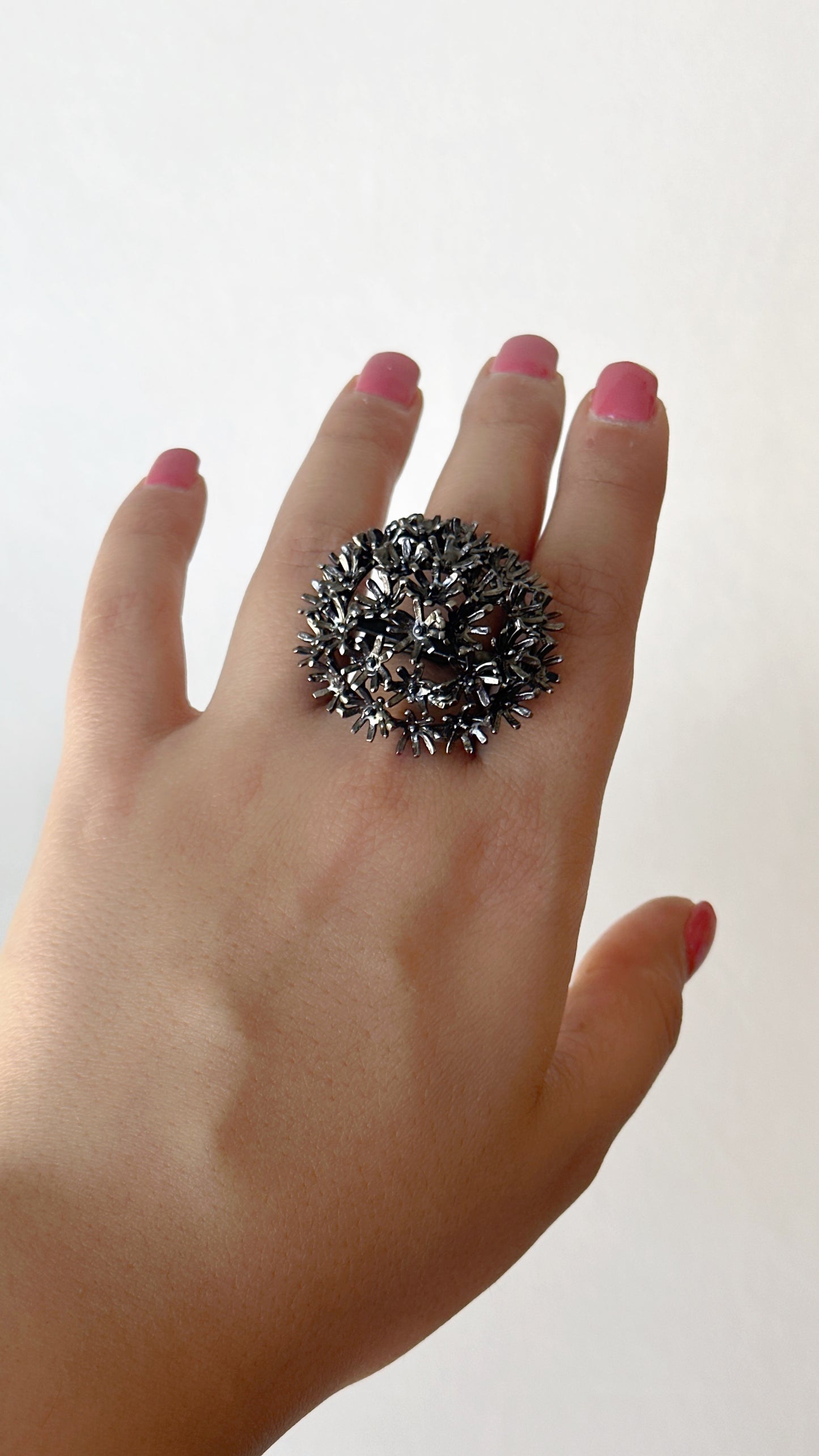 Springtime Sunshine Ring Black