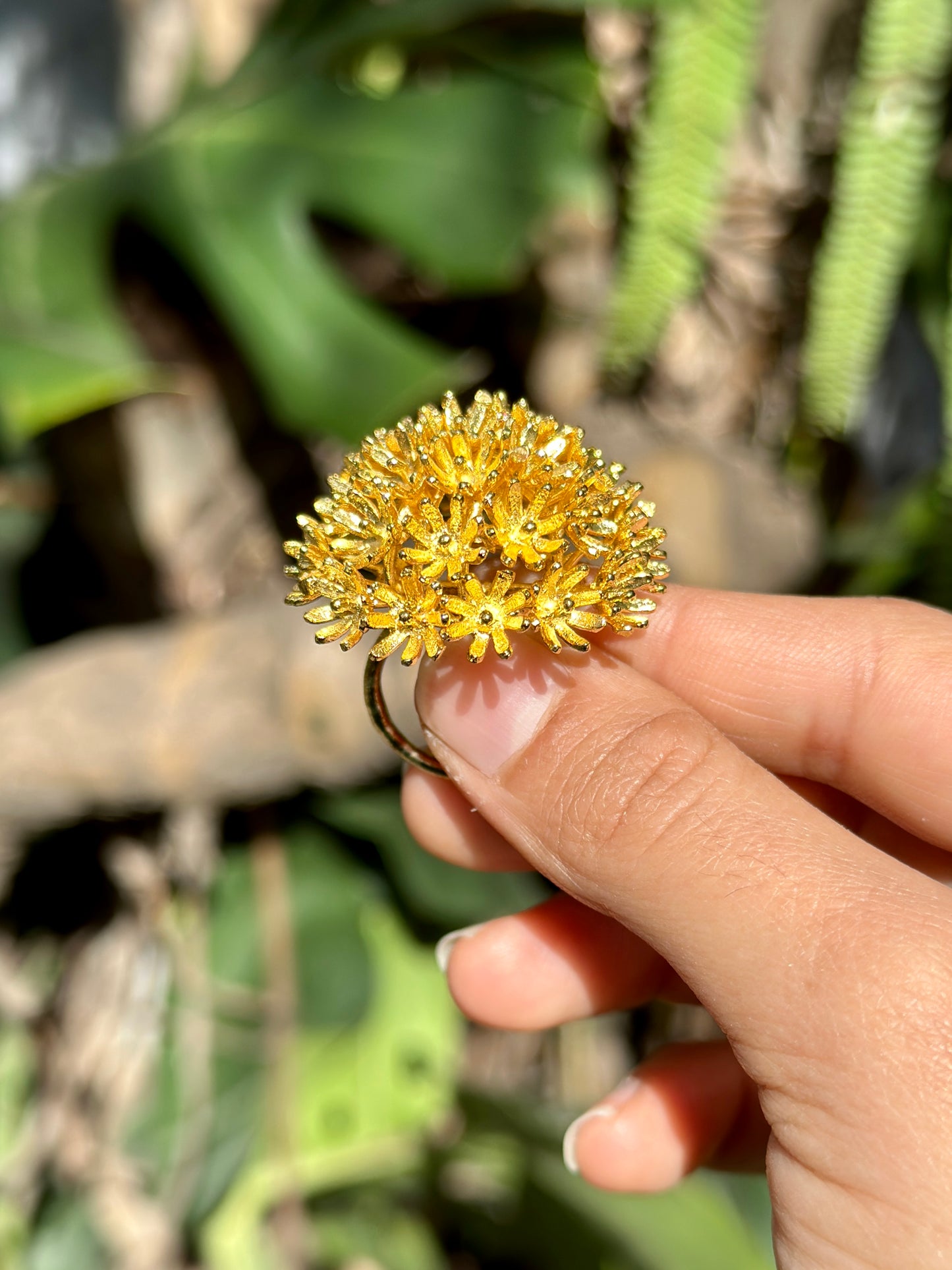 Springtime Sunshine Ring Gold