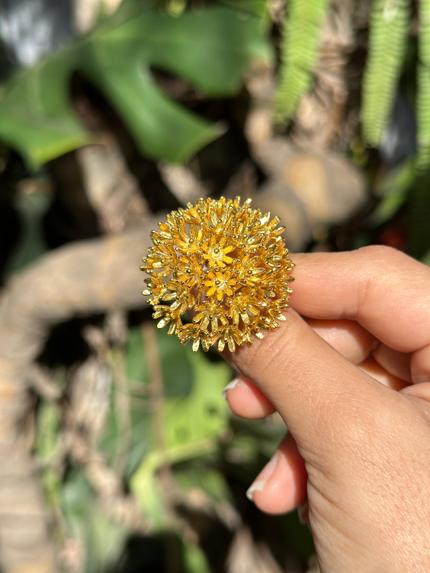 Springtime Sunshine Ring Gold