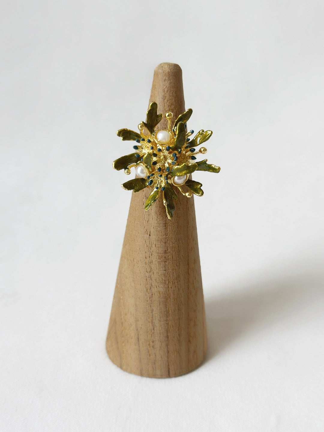 Flowerburst Ring - Forget-me-not Blue