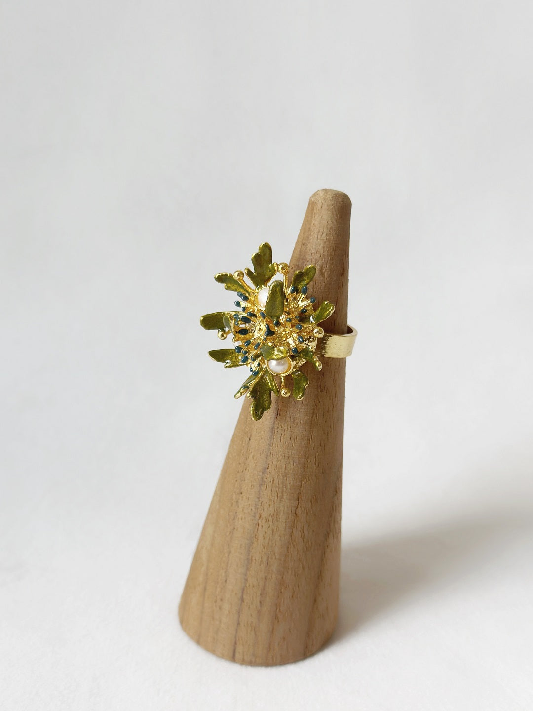 Flowerburst Ring - Forget-me-not Blue