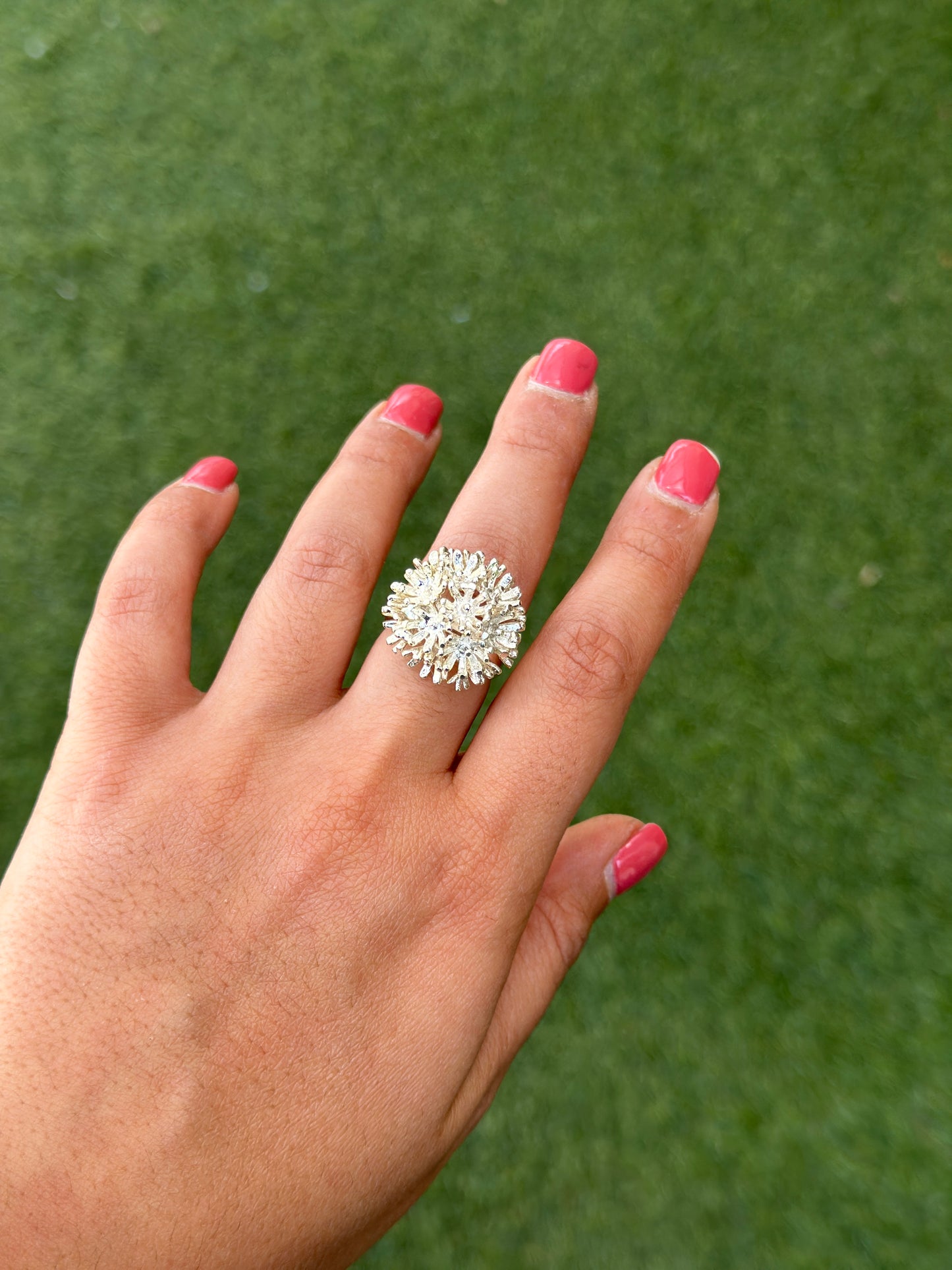 Sunshine Mini Ring Silver