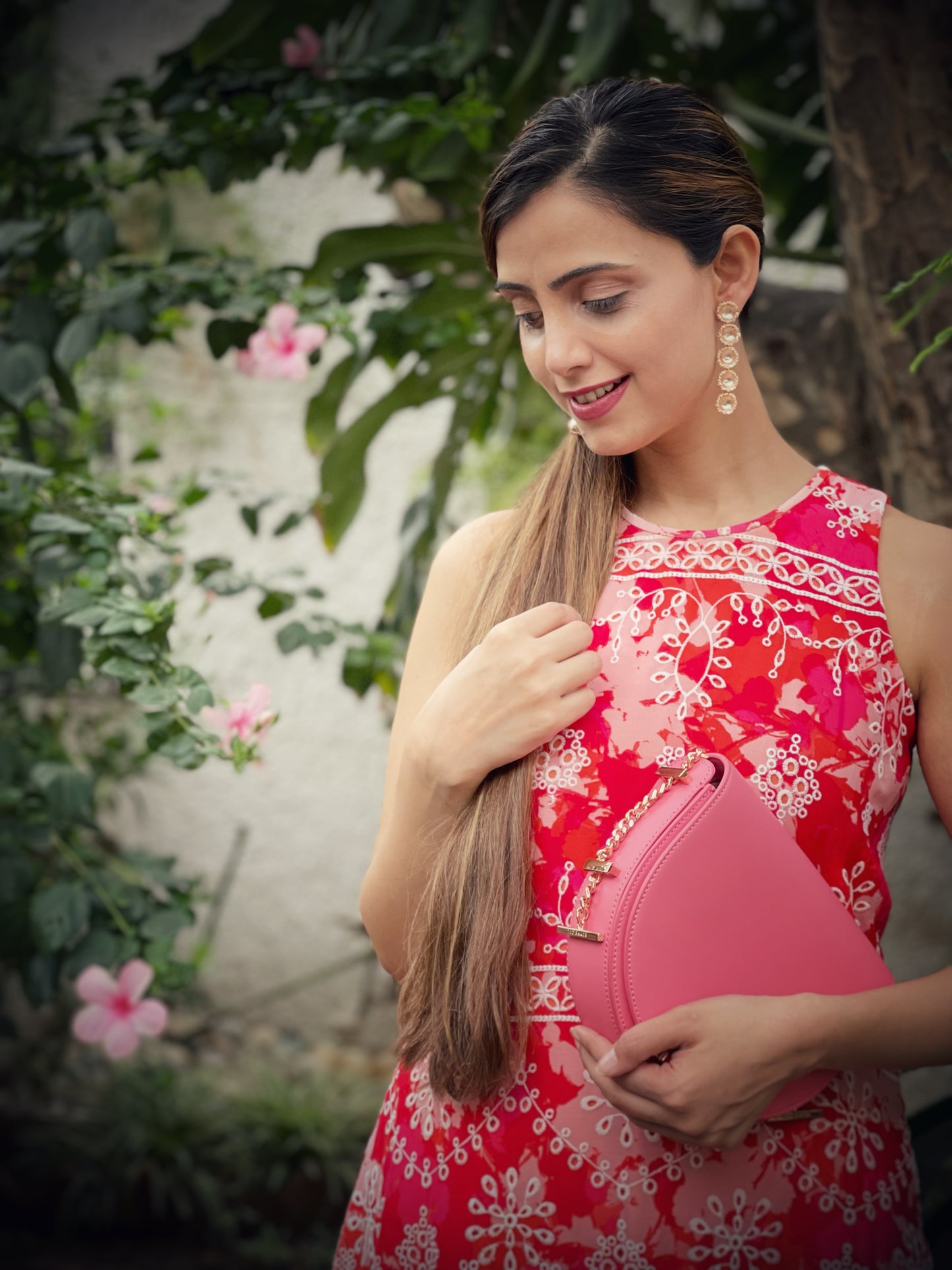 Cascade Earrings Rose Gold