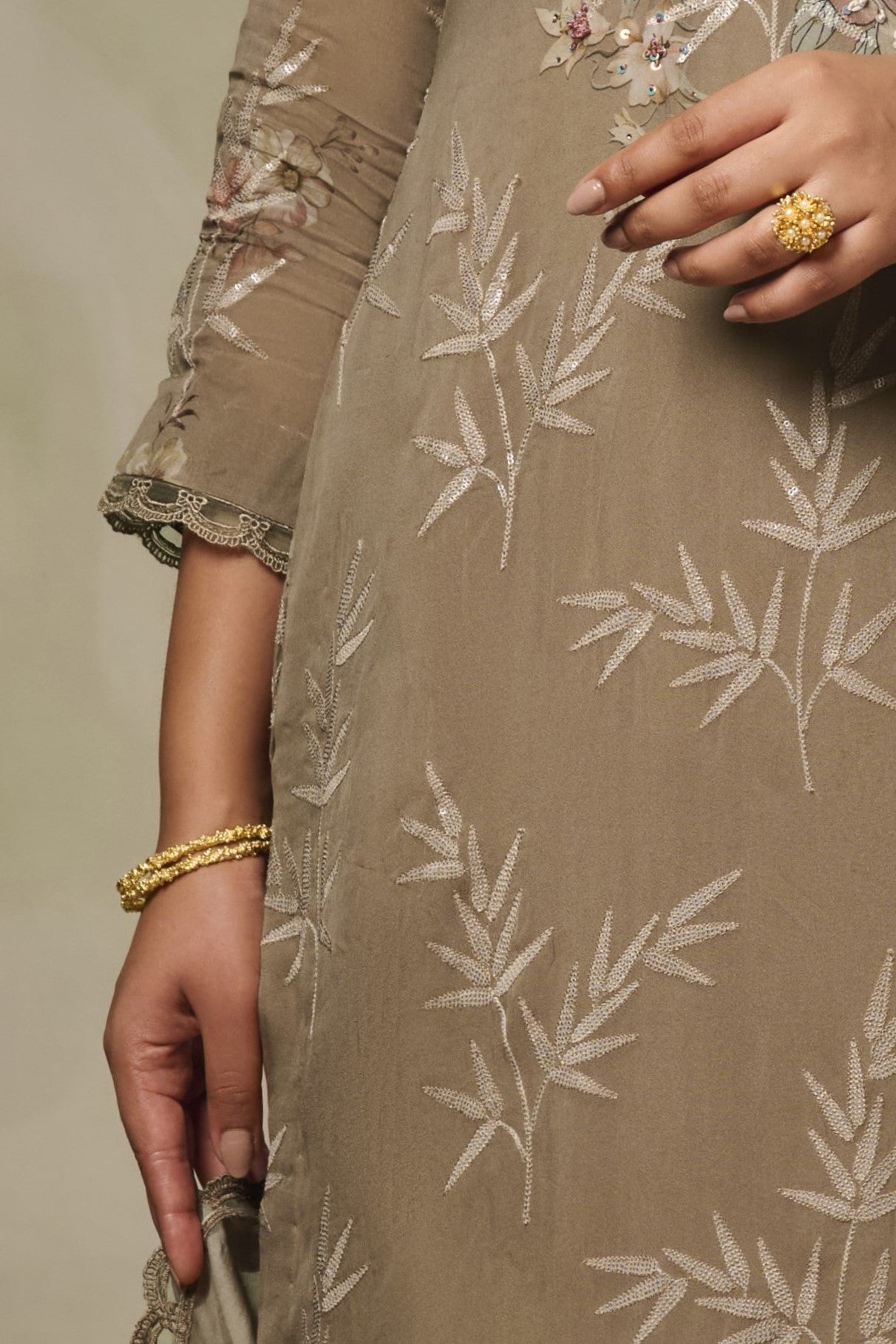 Cosmic Reef Bangle Gold