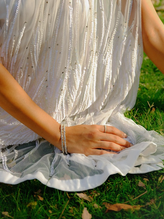 Reef Stacker Ring for Him - Silver