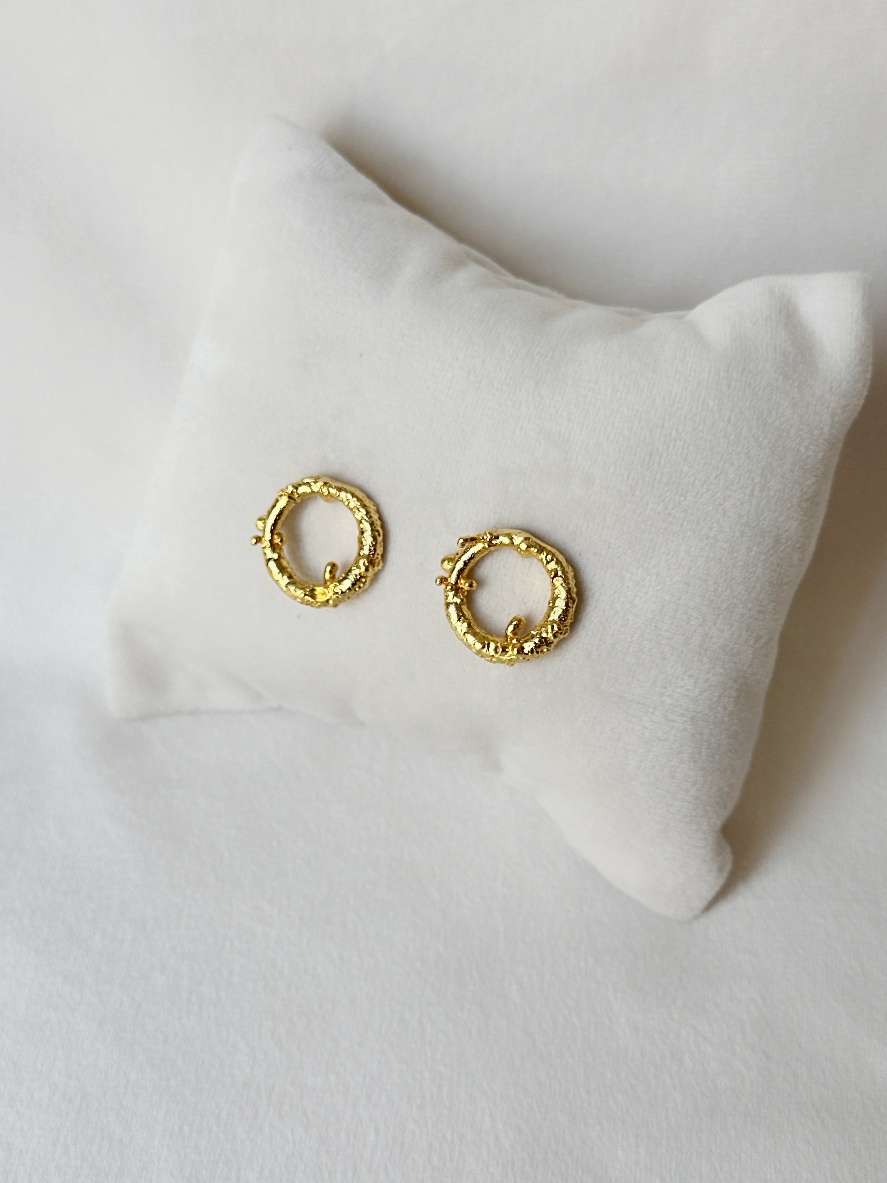 Chakra Studs - Gold