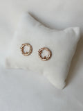 Chakra Studs - Rose gold