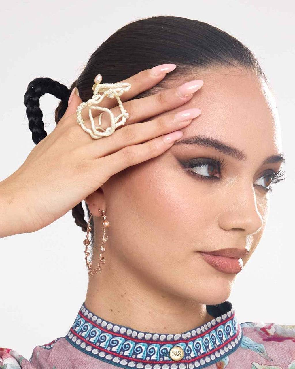 Fairytale Hoops Rose Gold