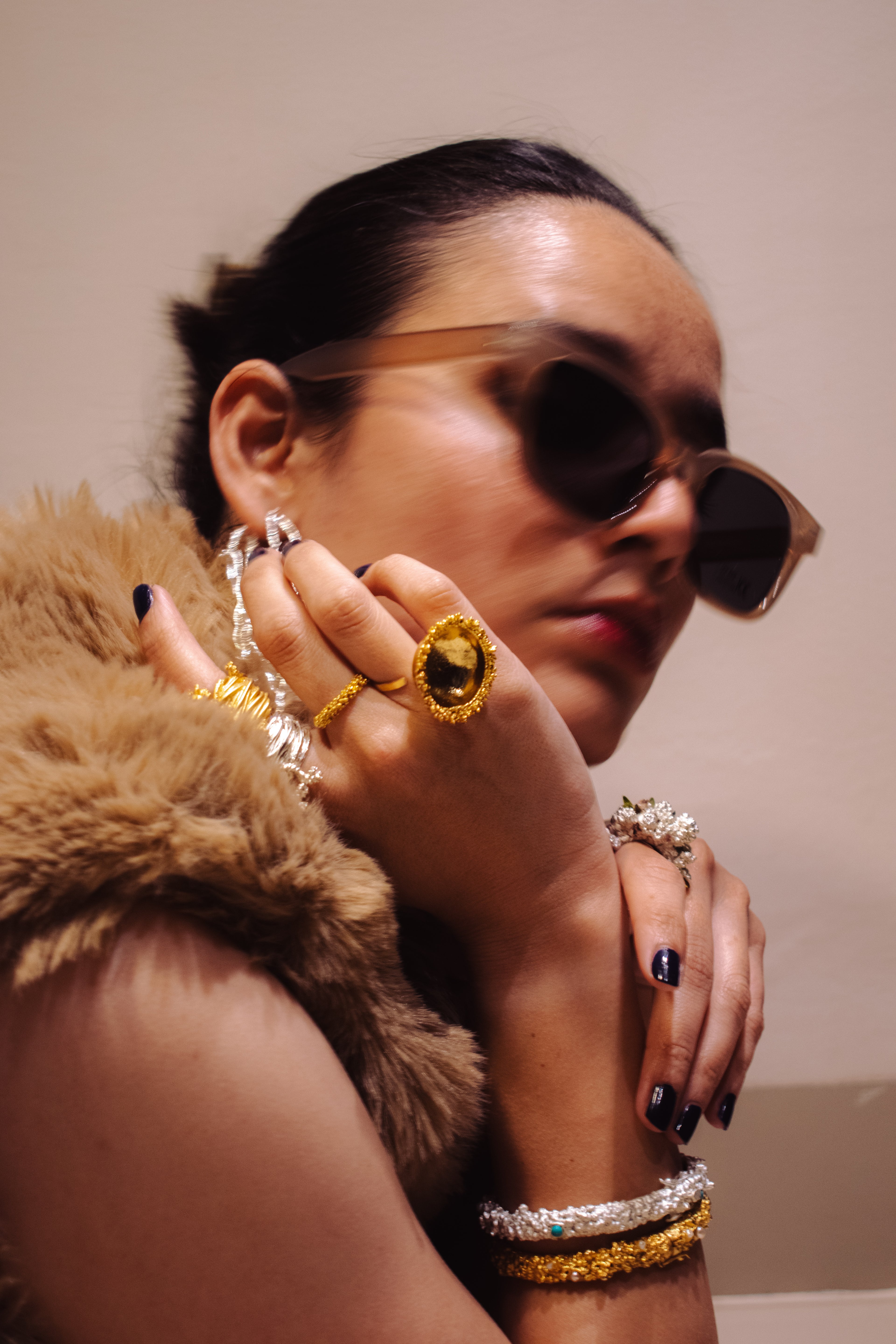 Reef Stacker Ring for her - Gold
