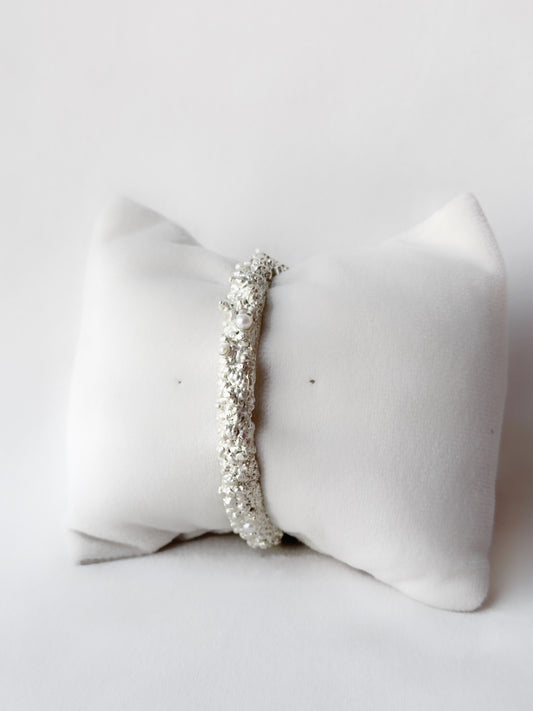 Constellation Bangle Silver