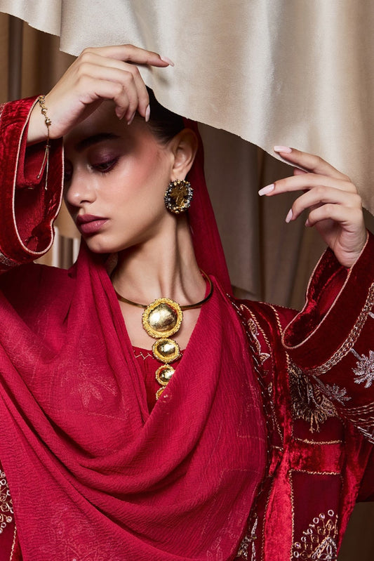 Two Tone bubbly crater studs Black and Gold