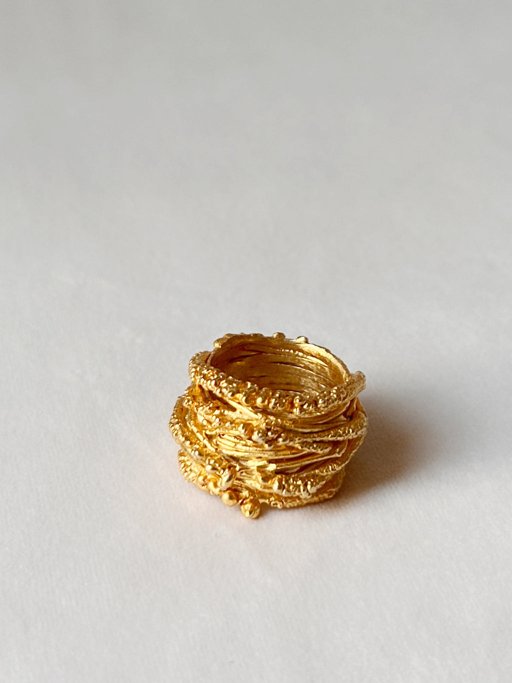 Criss Cross ring Gold