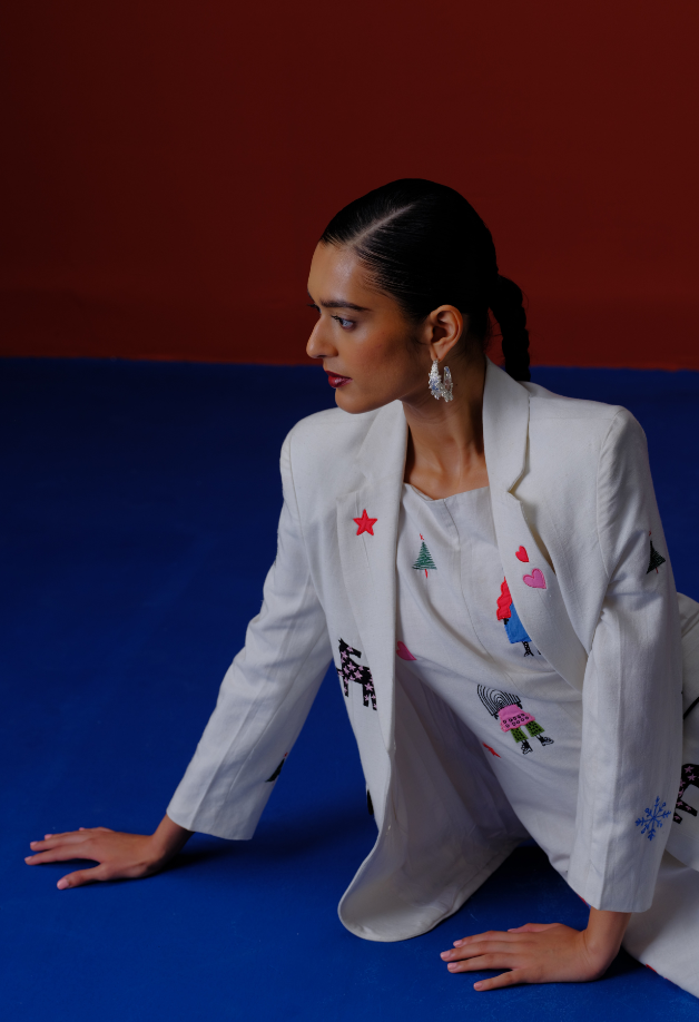 Coralline Hoops Silver