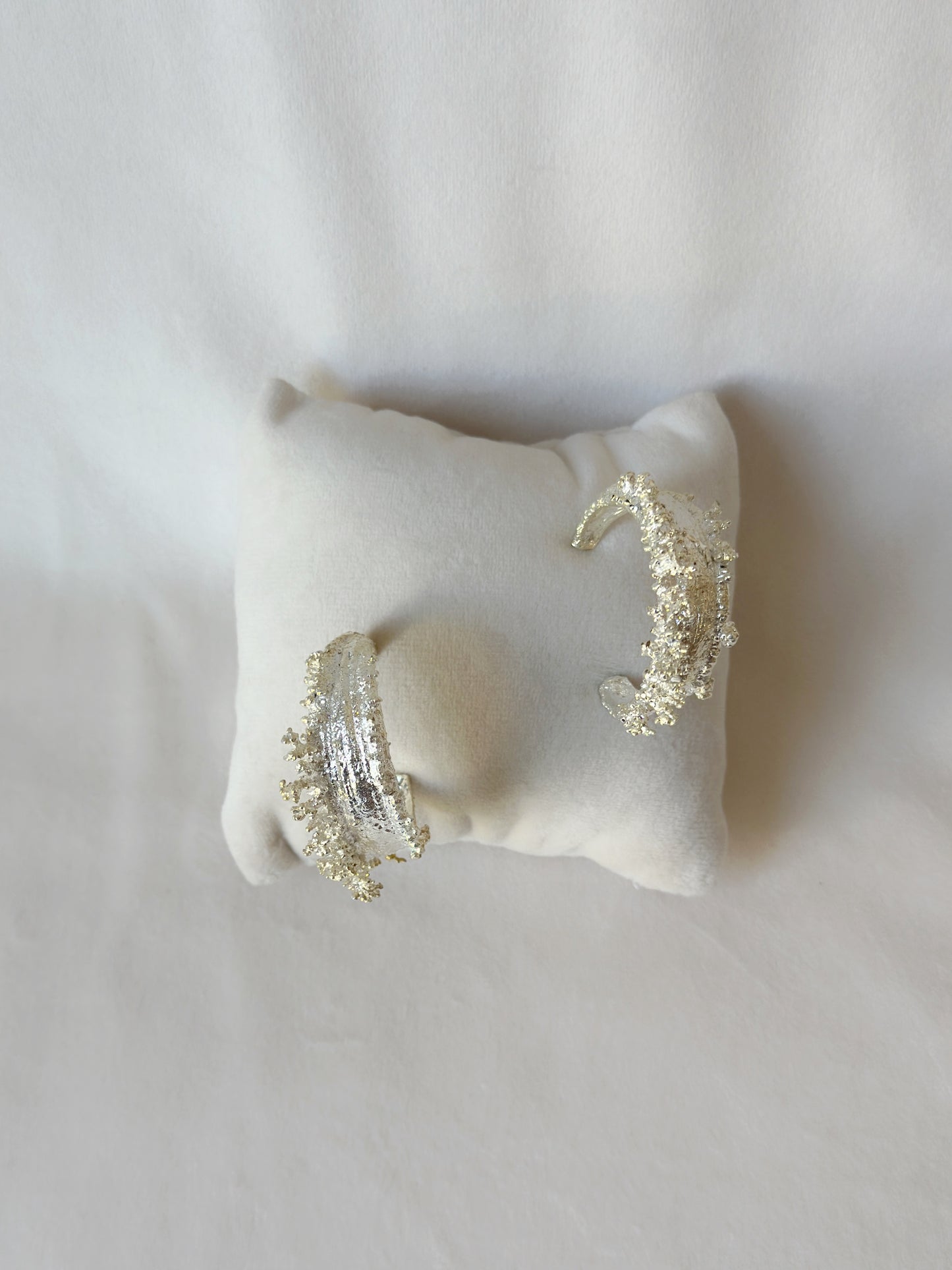 Coralline Hoops Silver