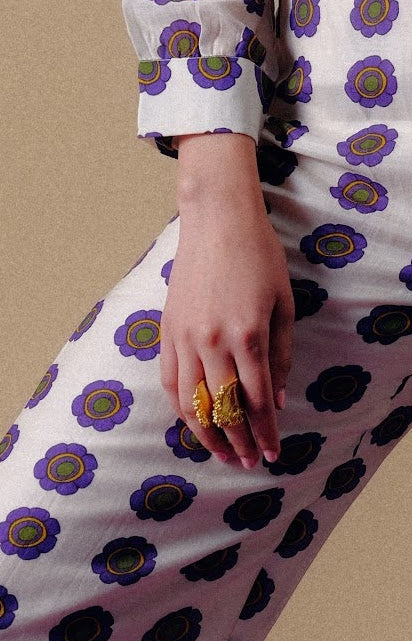 Bubbly Open Ring Gold