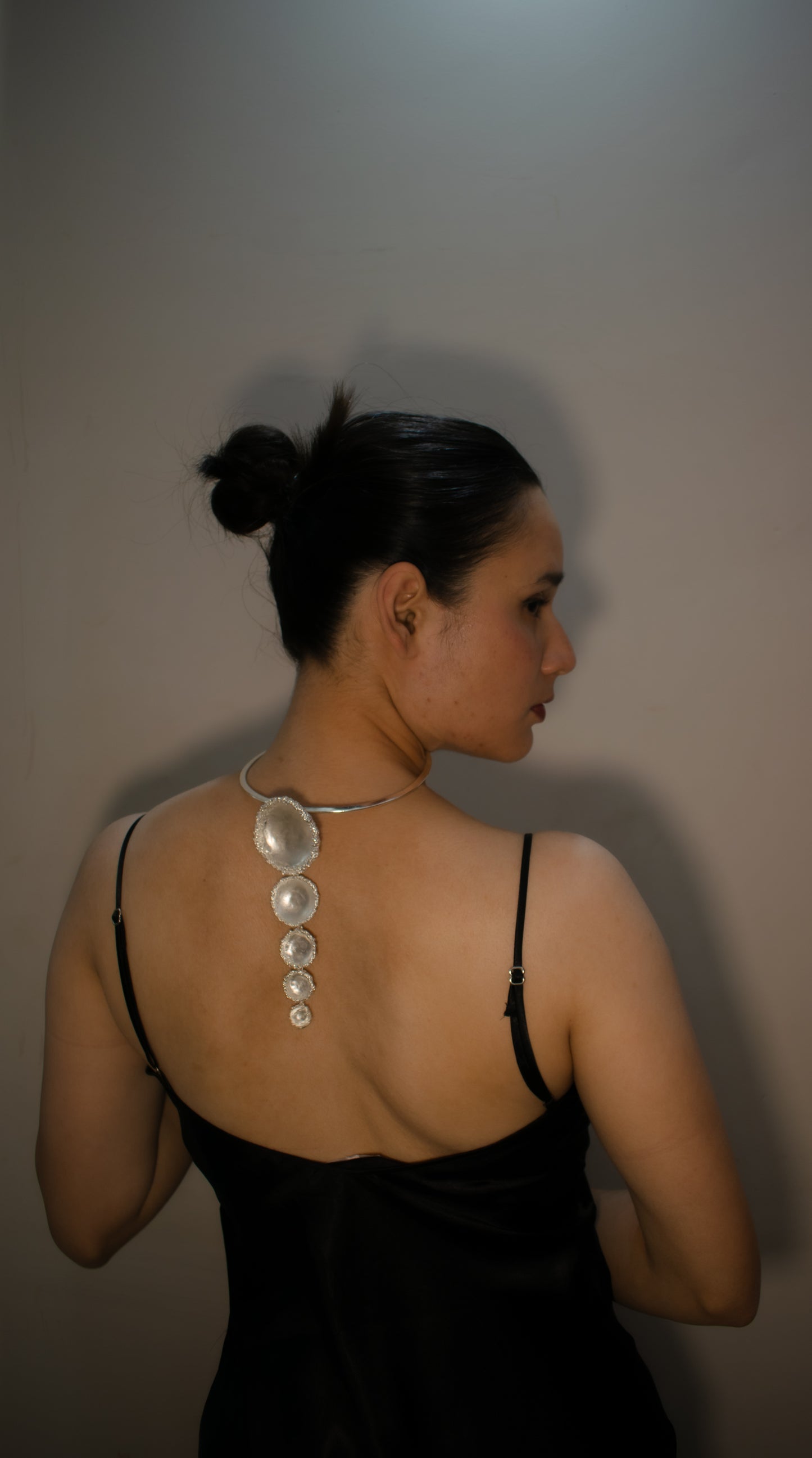 Cascade Neckpiece Silver