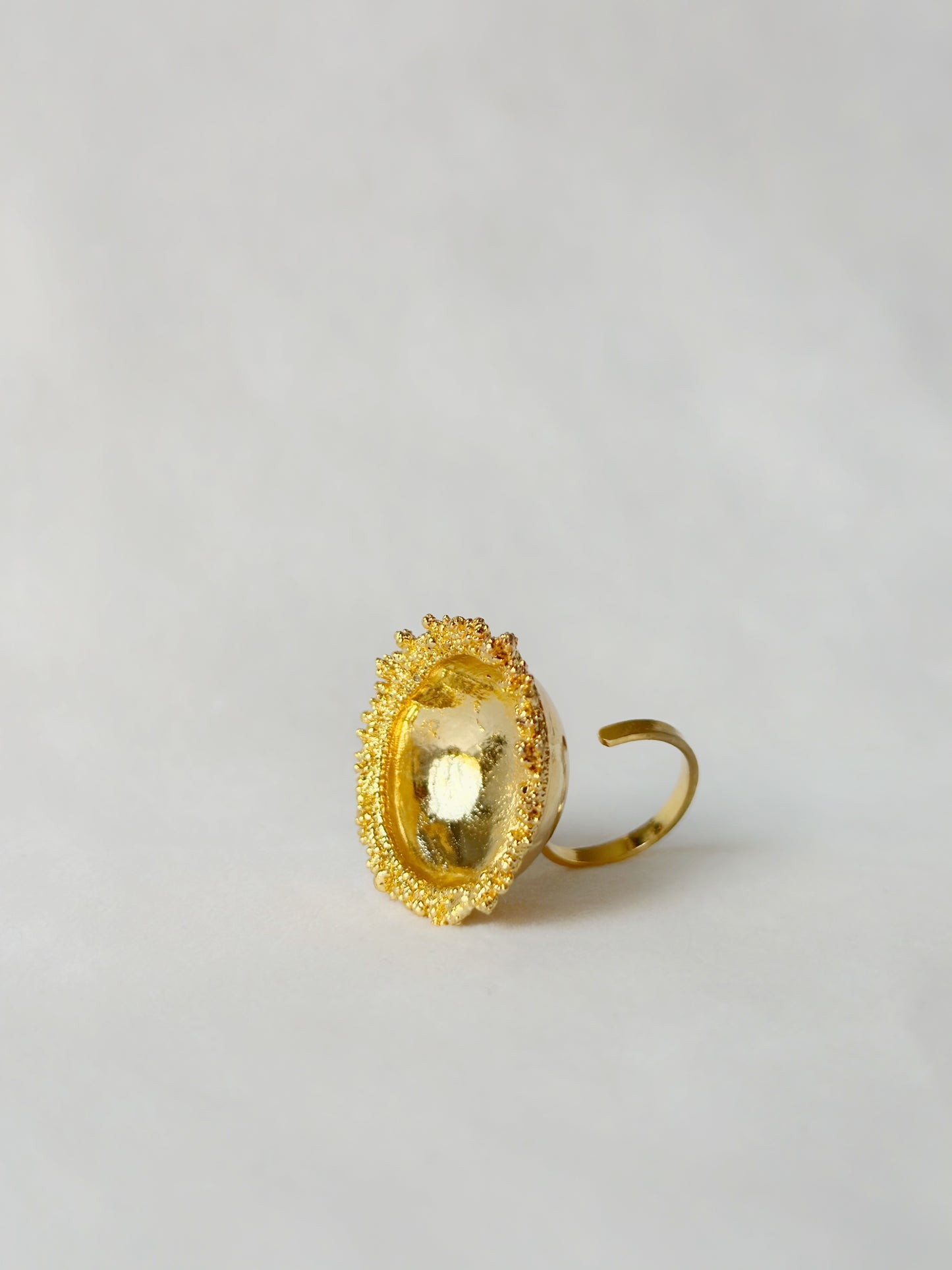 Crater Ring Gold
