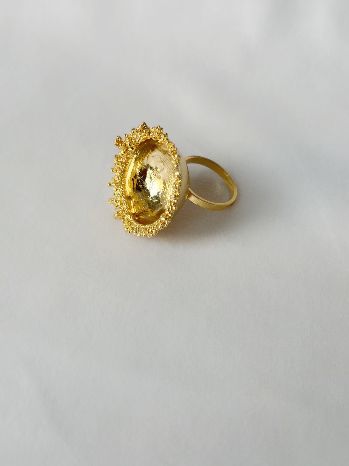 Crater Ring Gold