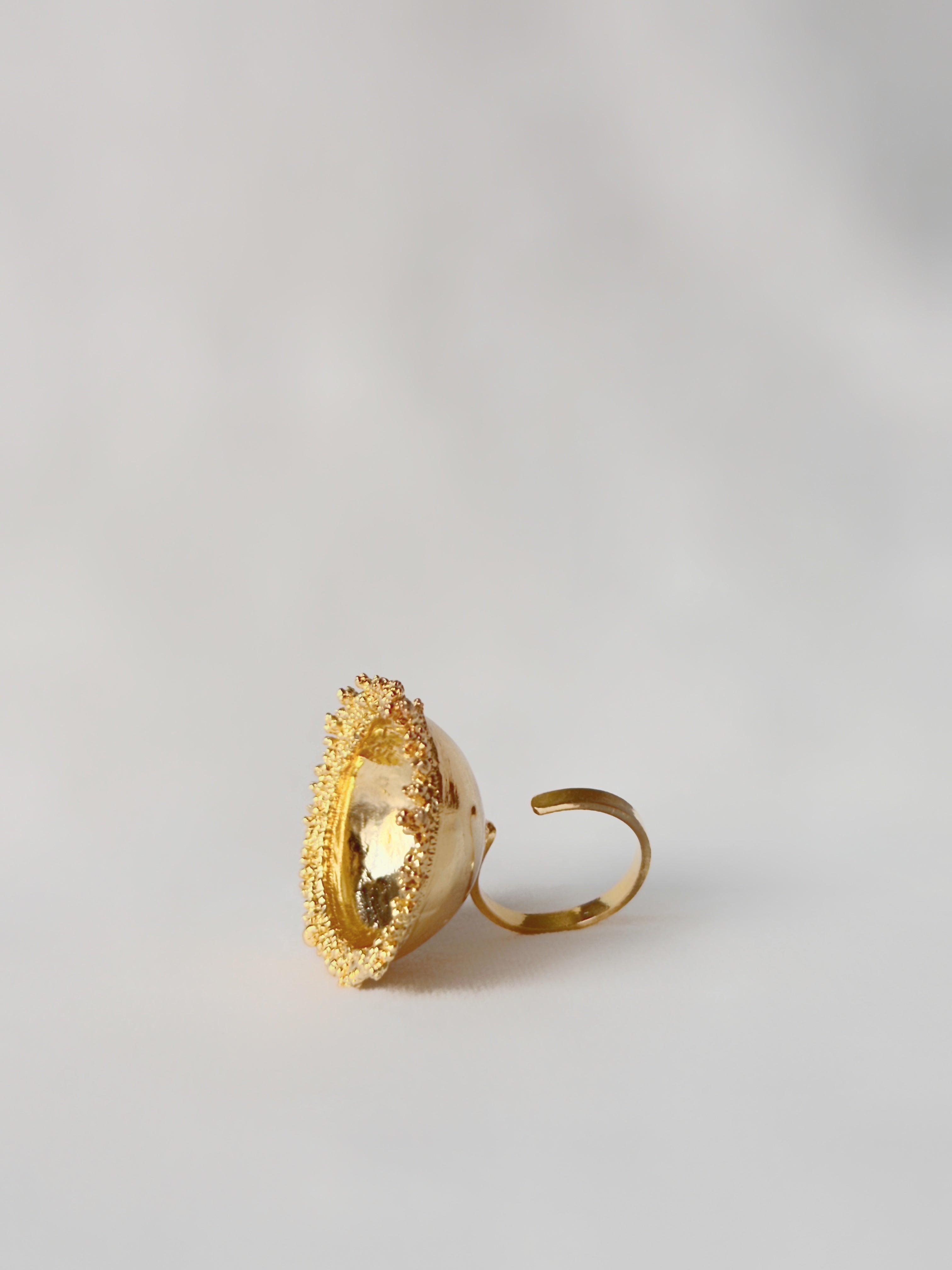 Crater Ring Gold