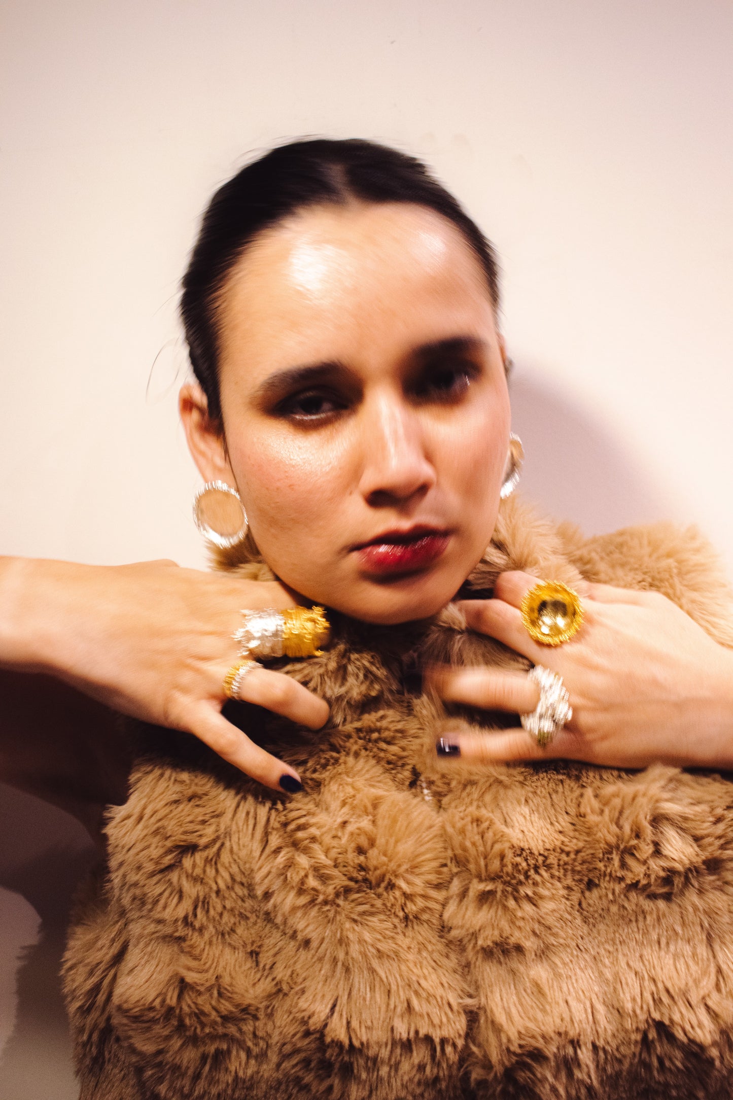 Manthan Serpentree Silver ring