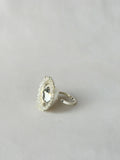 Crater Ring Silver
