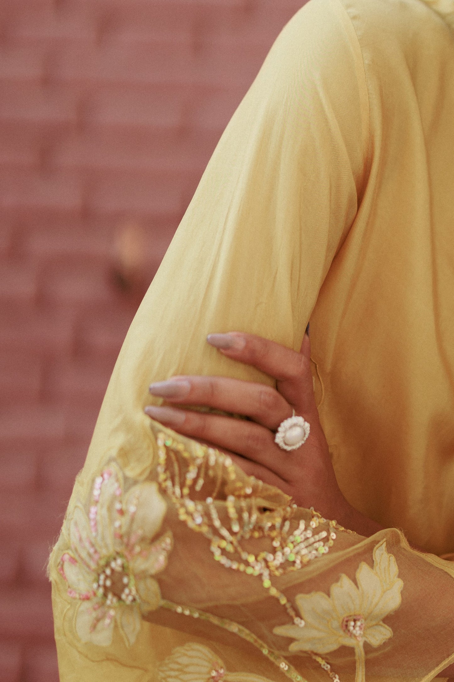 Reef Pearl Ring Silver