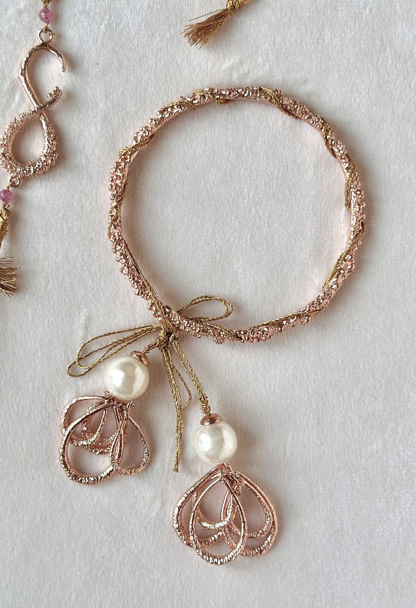 Lumba Latkan Bangle Rose Gold
