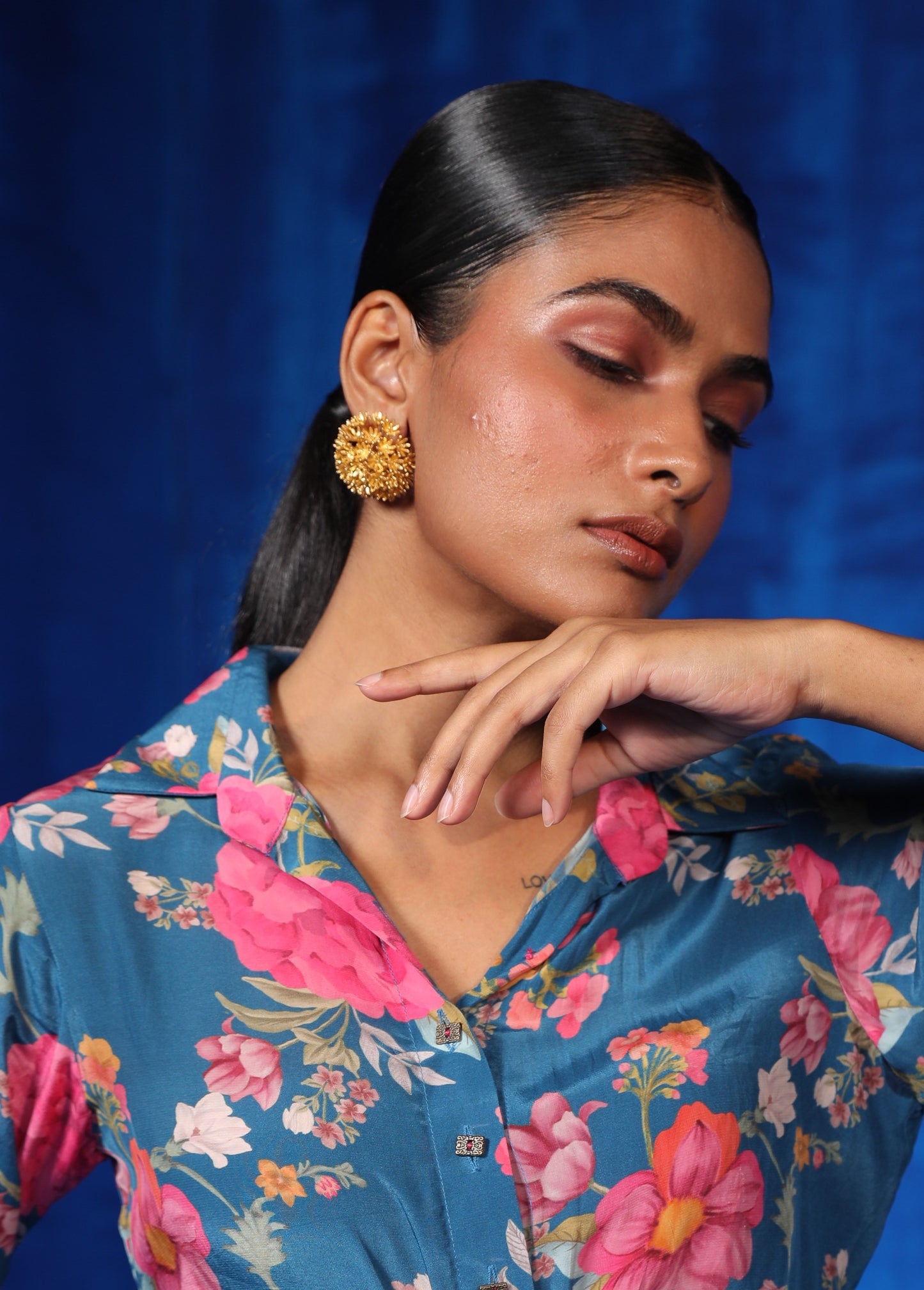 Springtime Sunshine Studs Gold