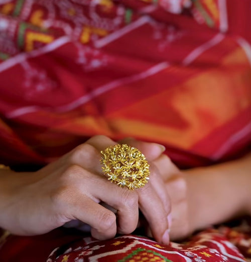 Springtime Sunshine Ring Gold