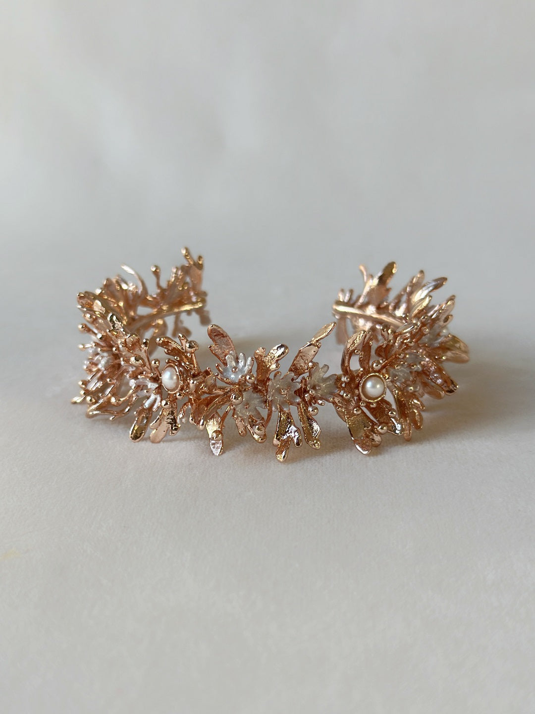 Blooming Trail Bangle - Rose gold
