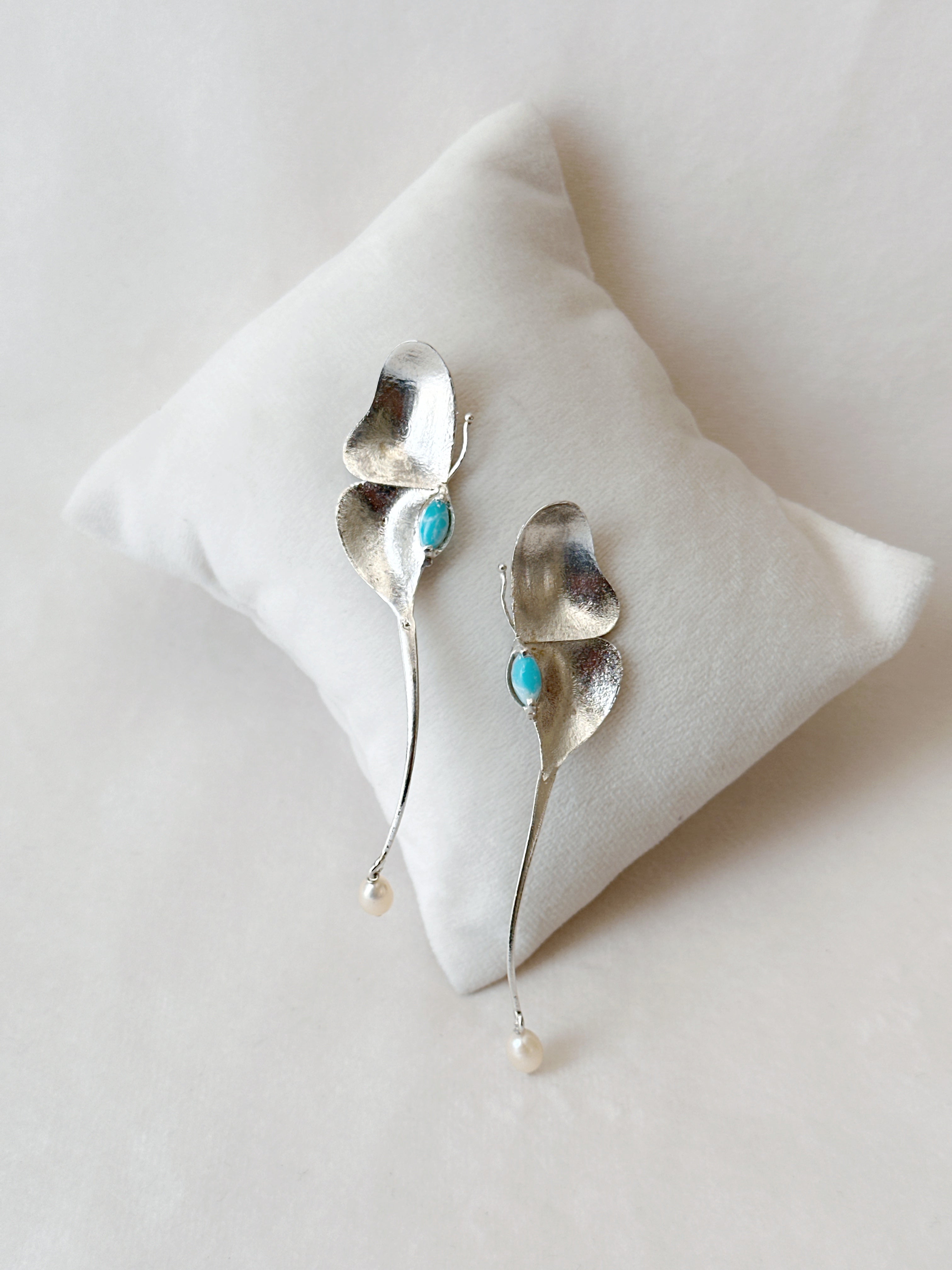 Wings of Spring butterfly stone danglers