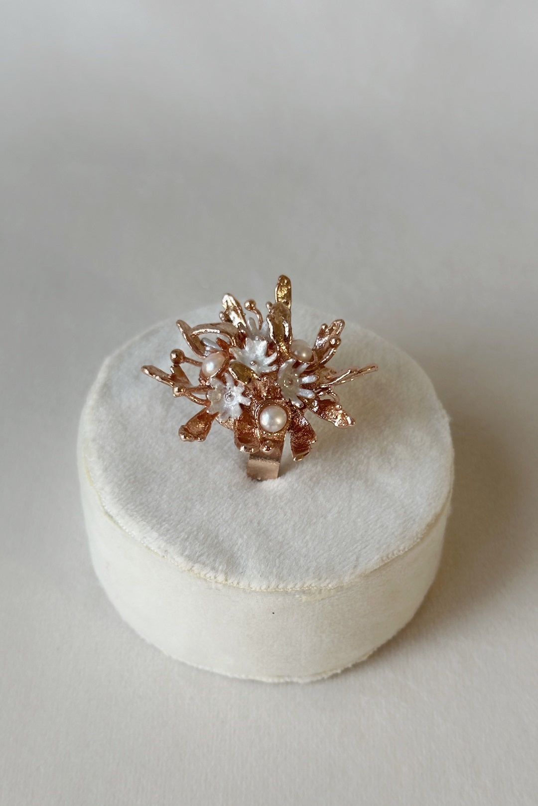 Flowerburst Ring - Rose Gold