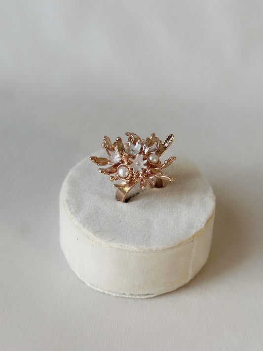 Flowerburst Ring - Rose Gold