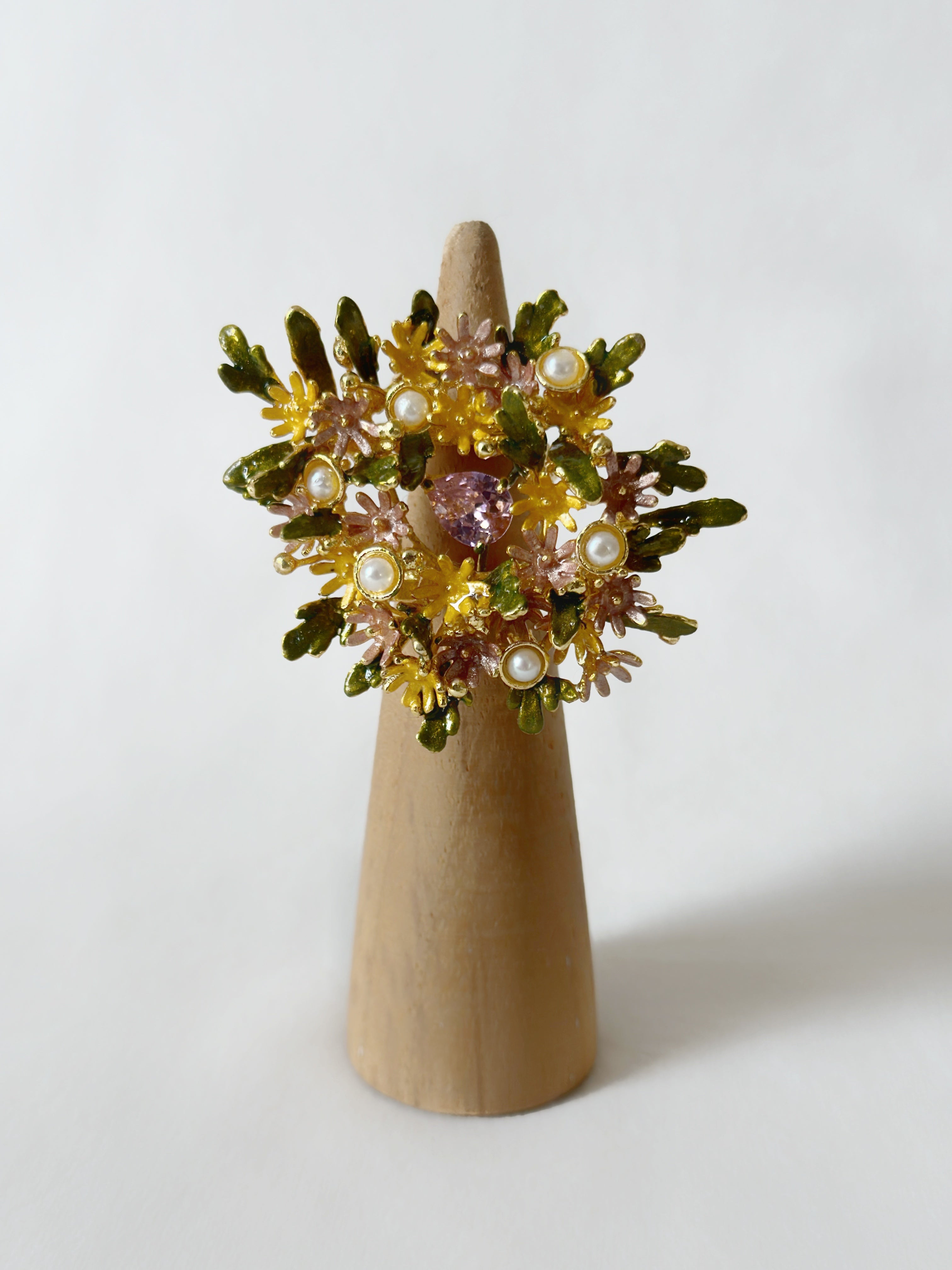 Enchanted Glade Ring - Pastel Garden