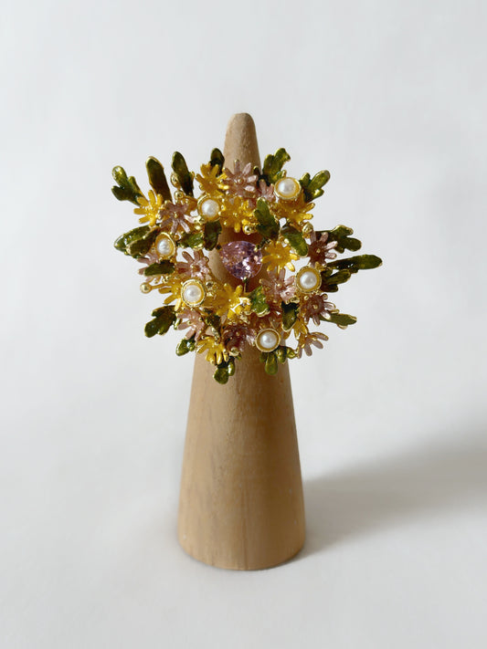 Enchanted Glade Ring - Pastel Garden