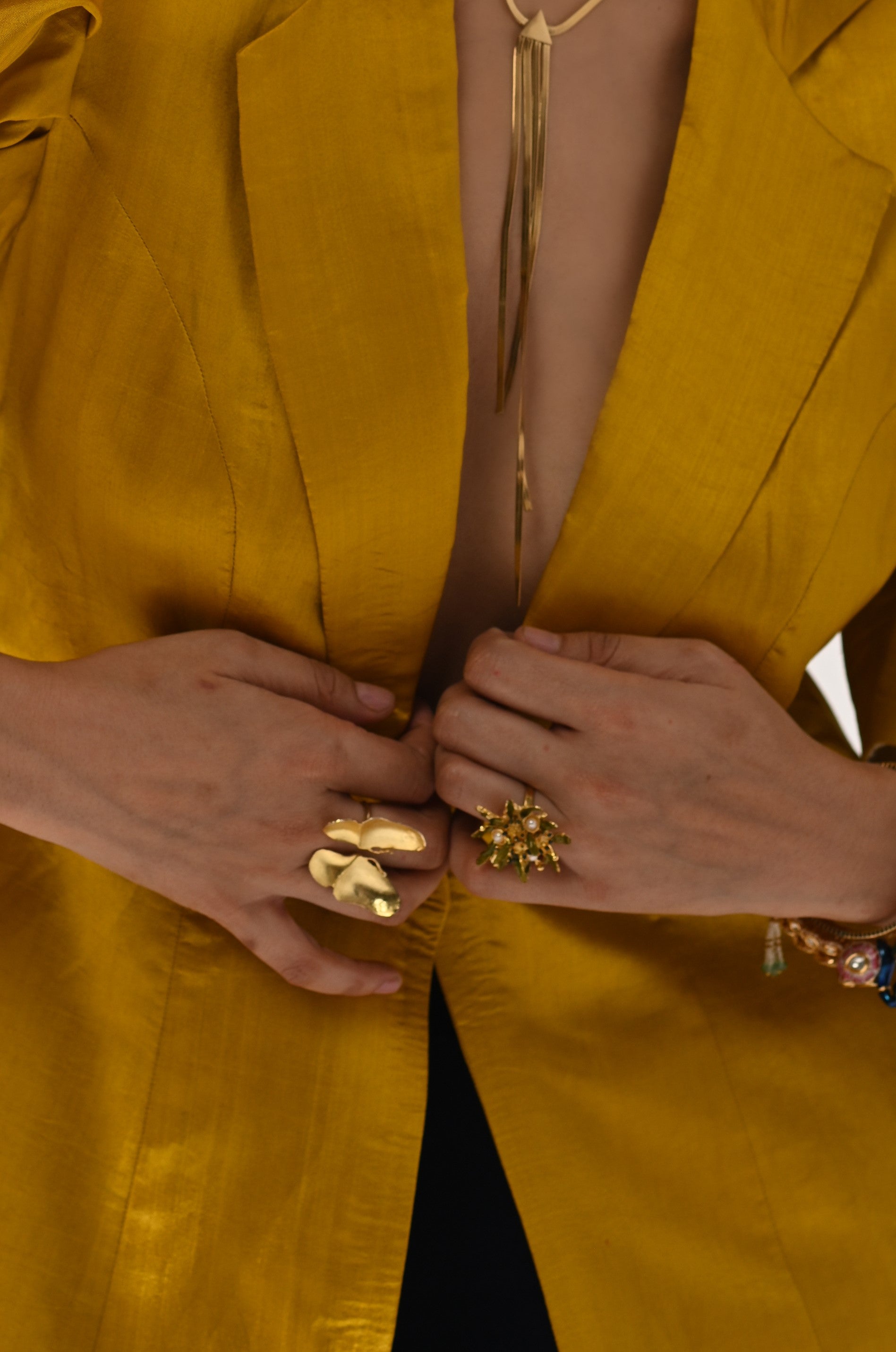 Wings of Spring Open Flexible Ring