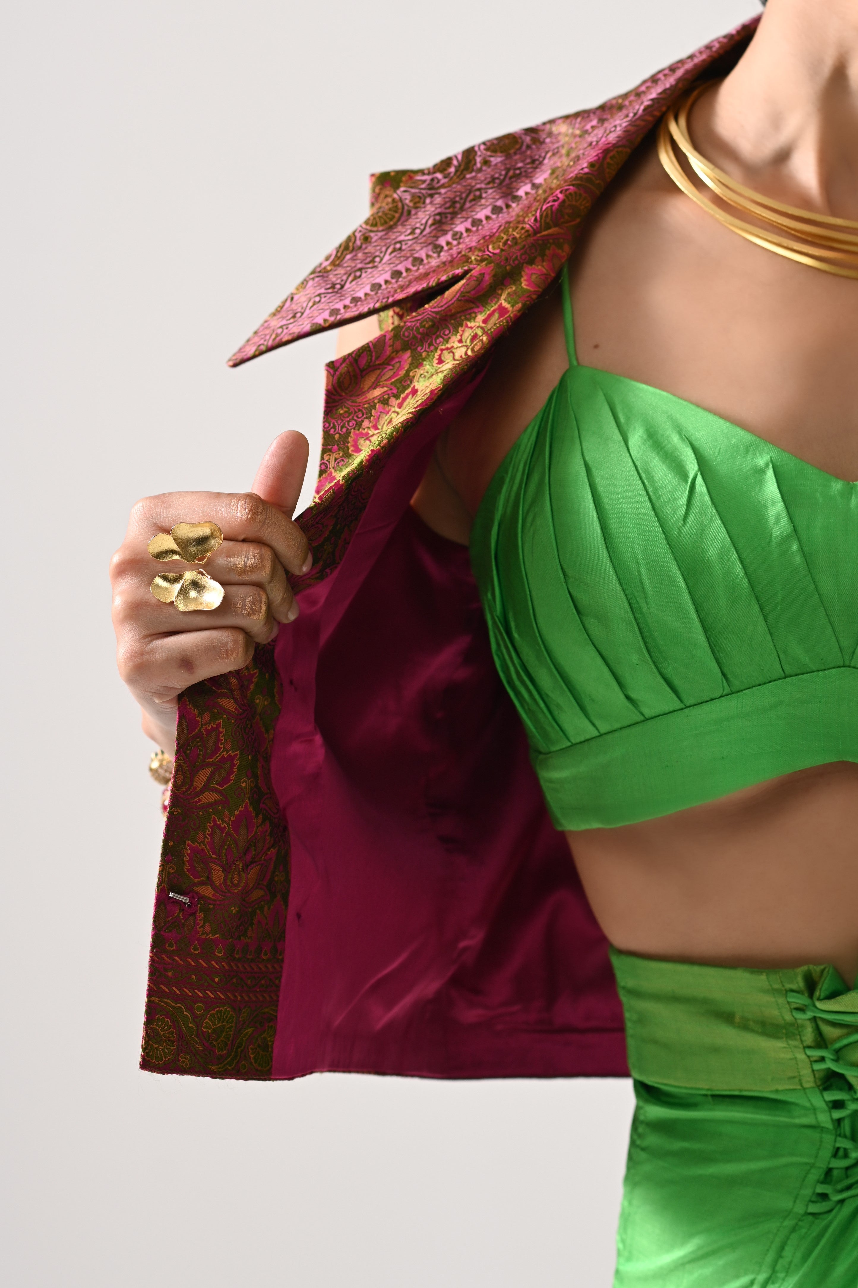 Wings of Spring Open Flexible Ring