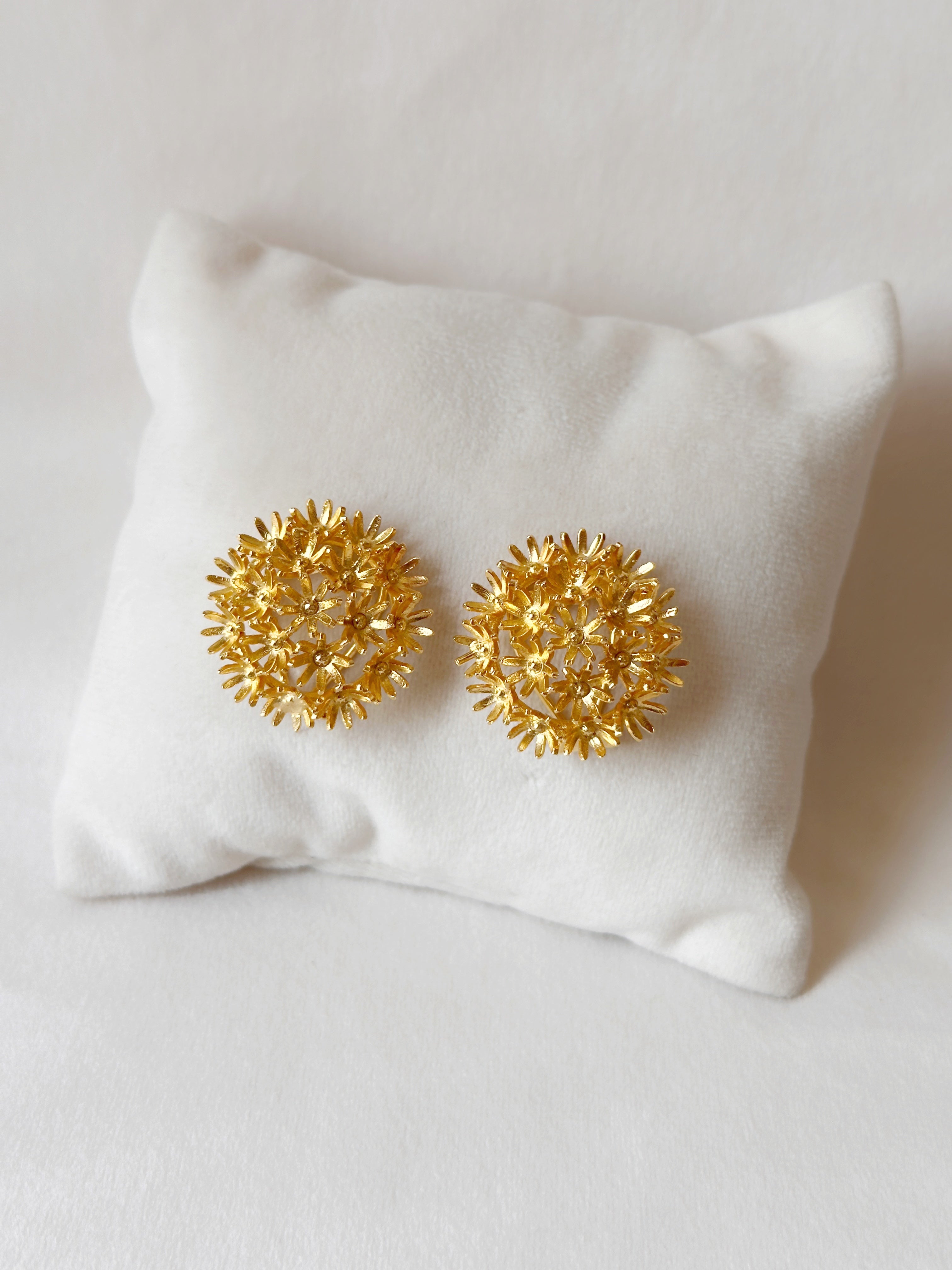Springtime Sunshine Midi Studs - Gold