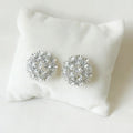 Springtime Sunshine Midi Studs - Silver