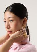 Sunshine Midi Pearl Ring Gold