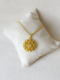Springtime Sunshine Midi Pendant - Gold