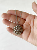 Sunshine Midi Pearl Pendant - Black