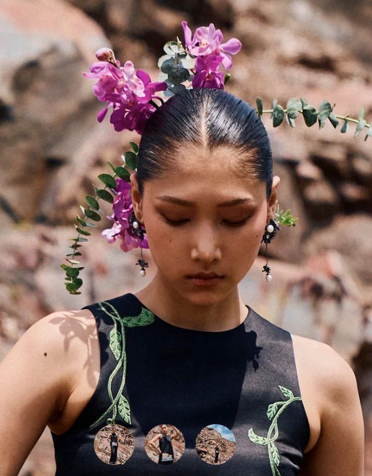 La La Land Danglers Matte Black