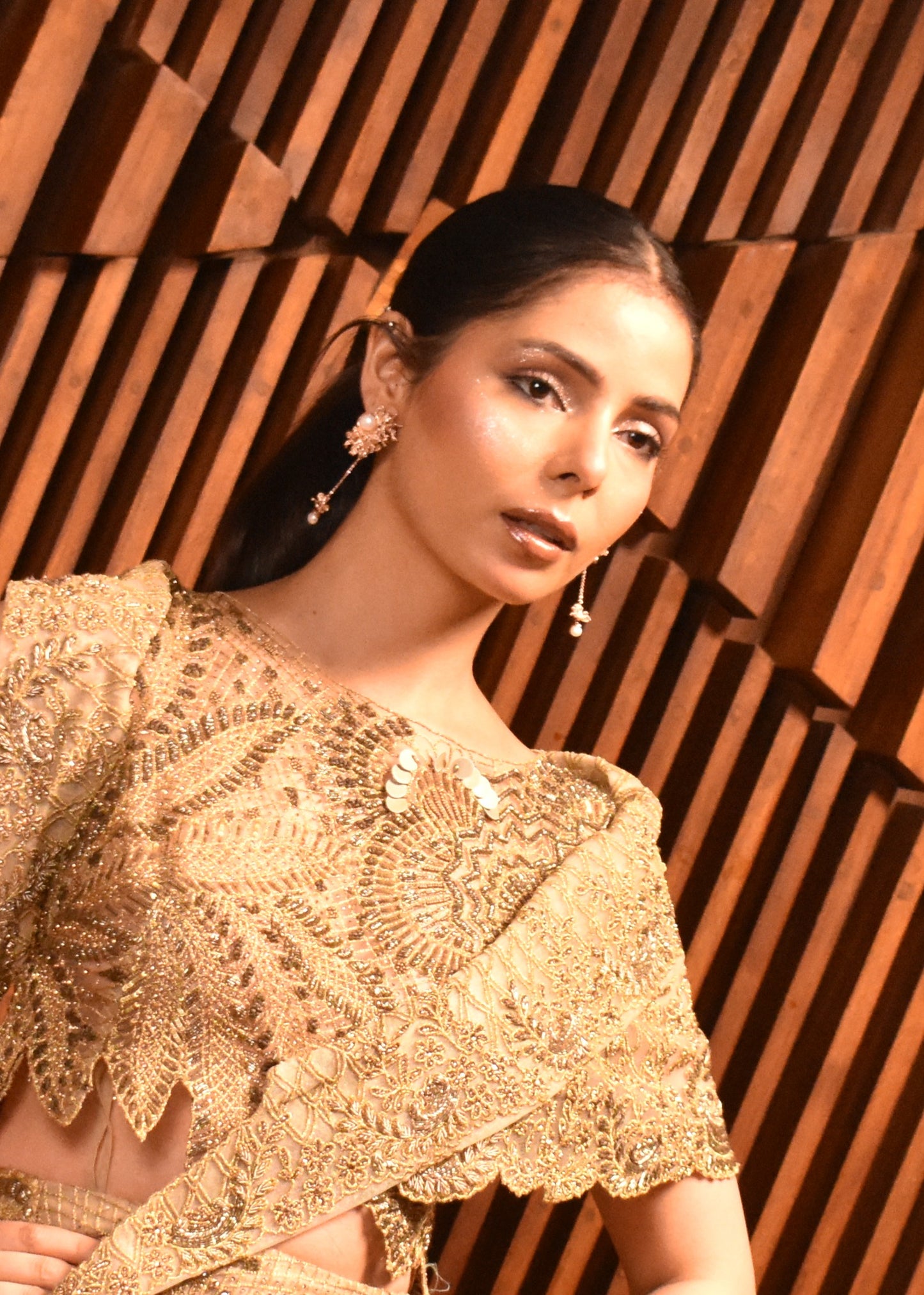 La La Land Danglers Rose gold